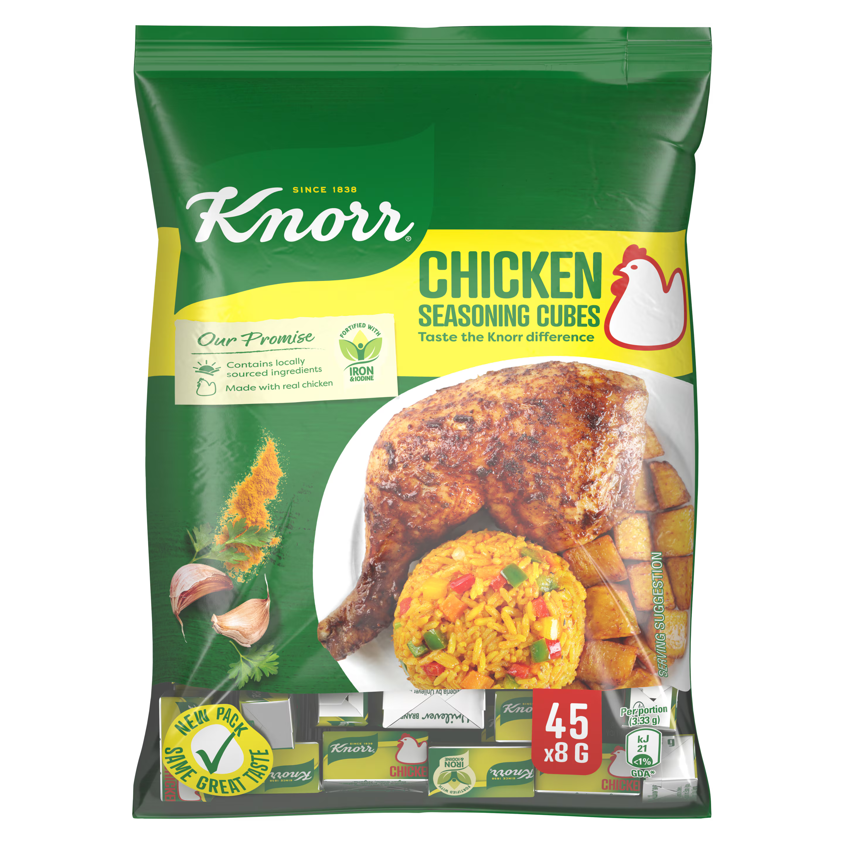knorr chicken seasoning cubes