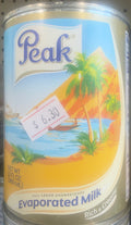 Peak Evaporated Milk